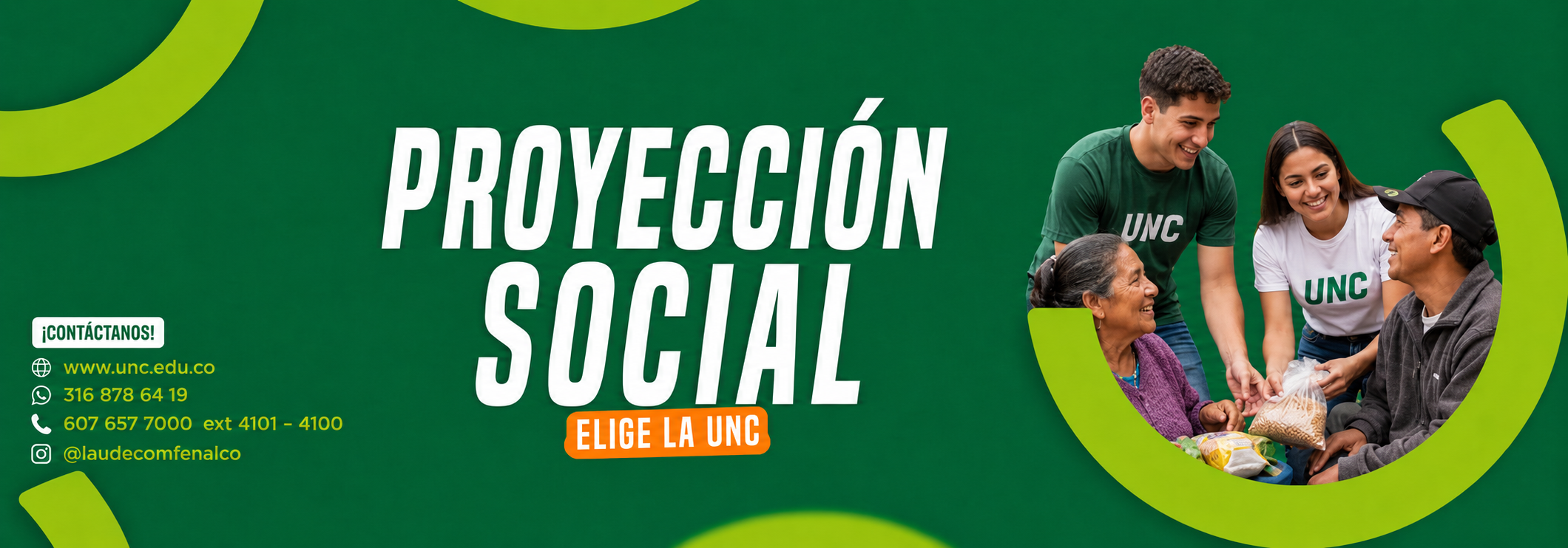 Banner principal - Proyección Social